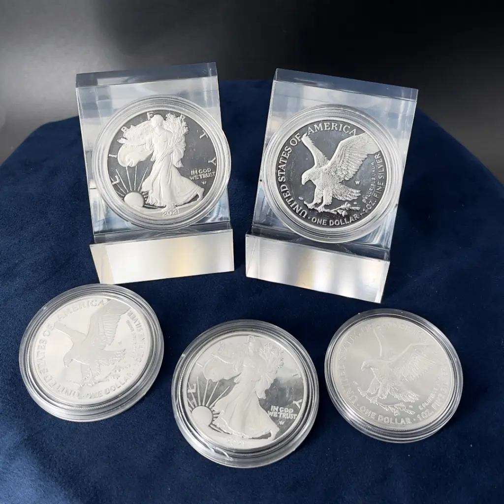1oz - 2021 - American Eagles - Mint conditionwebp