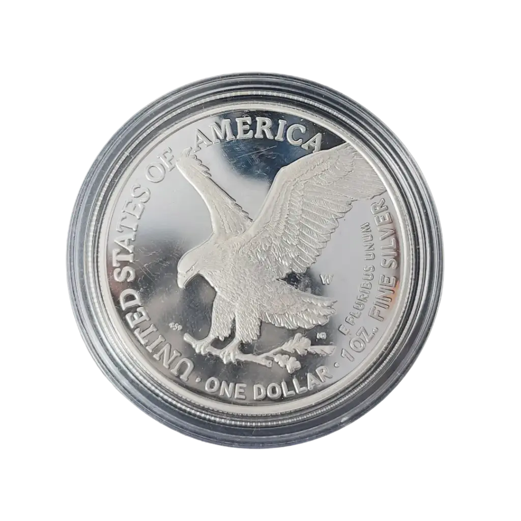 1oz - 2021 - American Eagles - Mint condition - back.webp