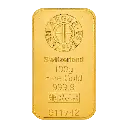 100 克  9999 千足金(瑞士)铸造金条条