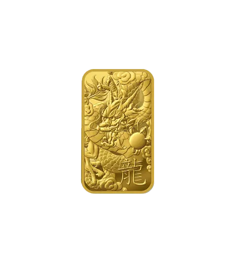 1g - Limited Edition Dragon - 9999 Gold - Switzerland