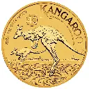 1oz - Australia Kangaroo Coin - 9999 Gold - Perth Mint