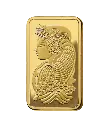50g - PAMP - 9999 千足金 - 幸运女神 - 瑞士铸造金条