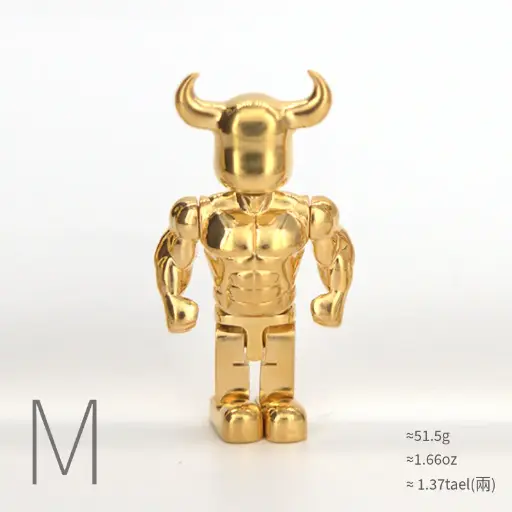 [Medium_gold_Bullious] Bullious 肌肉系列（中号）