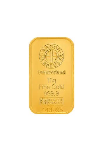 [mint_10g_eu] 10g 9999 gold - Switzerland - Minted Bar 