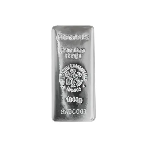 [1kg_silver_bar_heraeus] 1公斤 - 9999 瑞士銀條