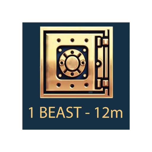 [Beast_Storage_12m] 野獸庫儲存 - 12 個月（每隻野獸）