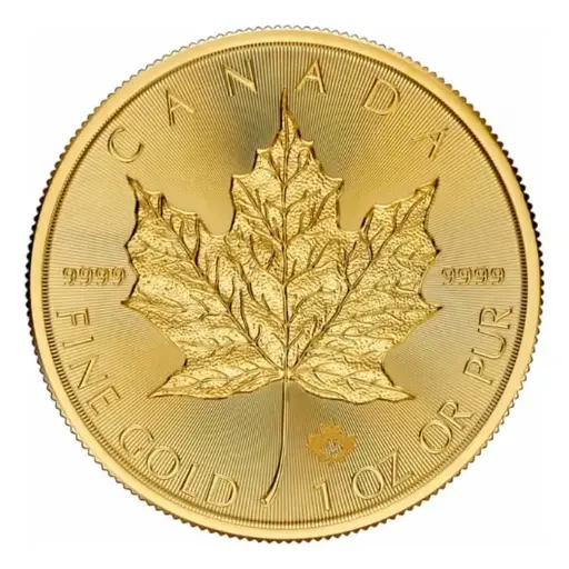 [1oz_gold_maple_1980-99_coin] 1盎司 加拿大皇家铸币厂枫叶9999金币