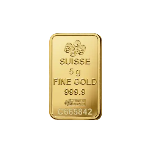 [5g_gold_pamp_lady_fortuna] 5g - PAMP - 9999 千足金 - 幸運女神 - 瑞士鑄造金條