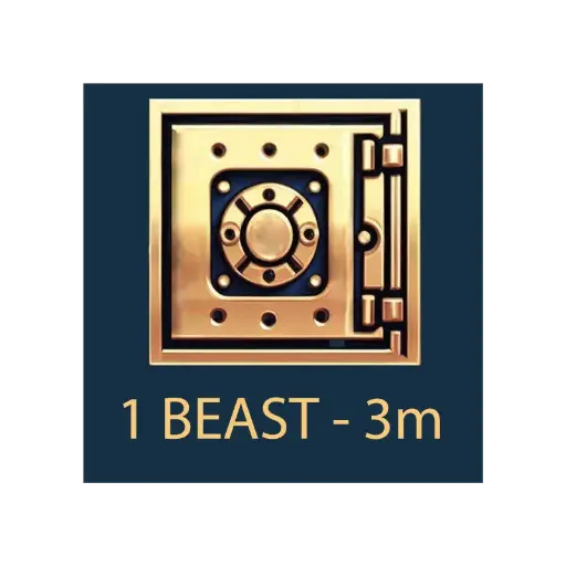 [Beast_Storage_3m] 手辦托存保險庫 3 個月（每件）